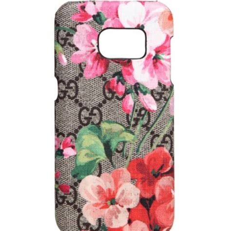 Gucci GG Logo Monogram Blooms Floral Samsung Galaxy S7 